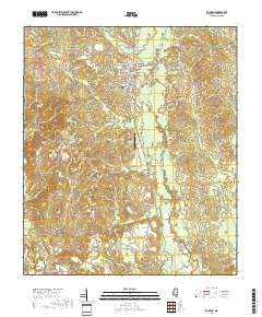Richton 2018 topographic map thumbnail