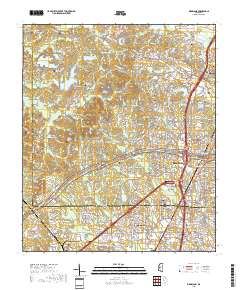 Ridgeland 2018 topographic map thumbnail