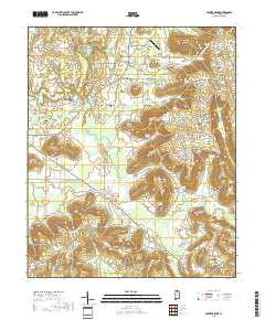 Center Grove 2018 topographic map thumbnail