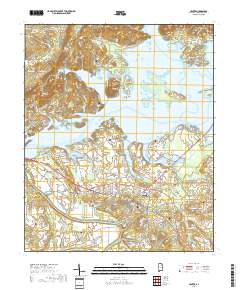 Centre 2018 topographic map thumbnail
