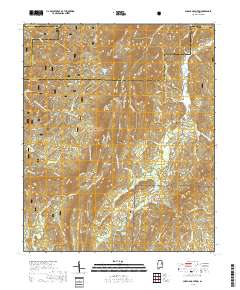 Cheaha Mountain 2018 topographic map thumbnail