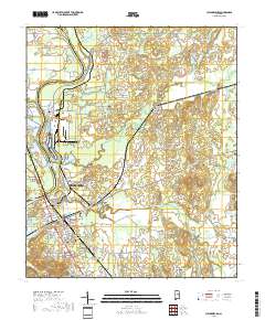 Childersburg 2018 topographic map thumbnail
