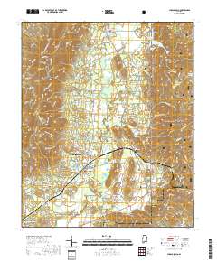 Choccolocco 2018 topographic map thumbnail