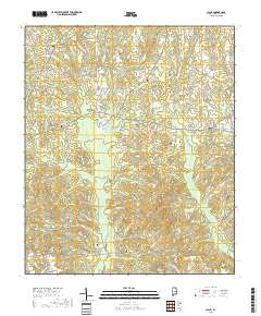 Claud 2018 topographic map thumbnail