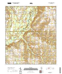 Clayhatchee 2018 topographic map thumbnail
