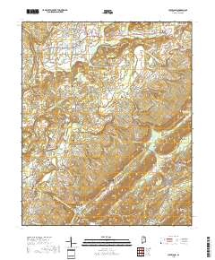Cleveland 2018 topographic map thumbnail