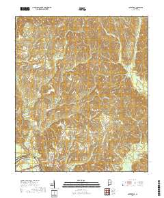 Coffeeville 2018 topographic map thumbnail