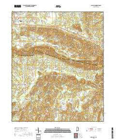 Colvin Gap 2018 topographic map thumbnail
