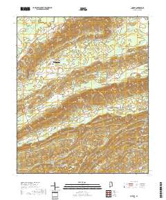 Cox Gap 2018 topographic map thumbnail