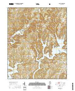 Crane Hill 2018 topographic map thumbnail