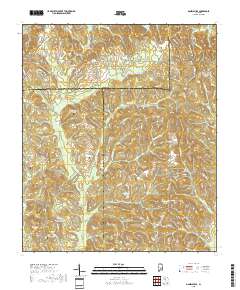 Danielsville 2018 topographic map thumbnail