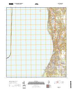 Daphne 2018 topographic map thumbnail
