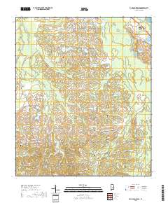 Davis Crossroads 2018 topographic map thumbnail
