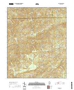 Daviston 2018 topographic map thumbnail