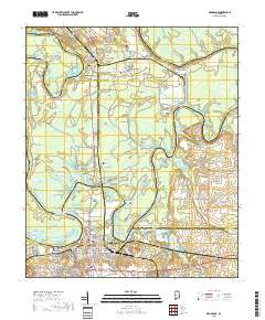 Demopolis 2018 topographic map thumbnail