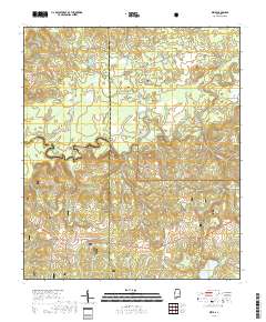 Dixie 2018 topographic map thumbnail