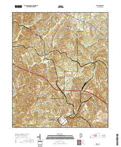 Dora 2018 topographic map thumbnail