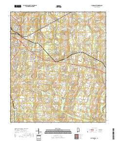 Dothan East 2018 topographic map thumbnail
