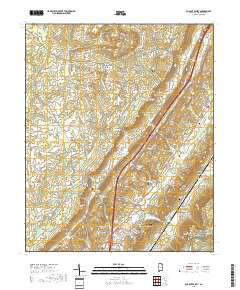 Dugout Valley 2018 topographic map thumbnail