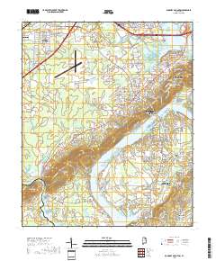 Dunaway Mountain 2018 topographic map thumbnail