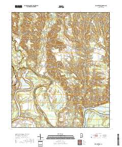 Durant Bend 2018 topographic map preview