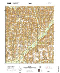 Echo 2018 topographic map thumbnail