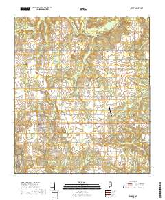 Elberta 2018 topographic map thumbnail