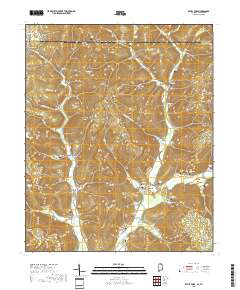 Estill Fork 2018 topographic map thumbnail
