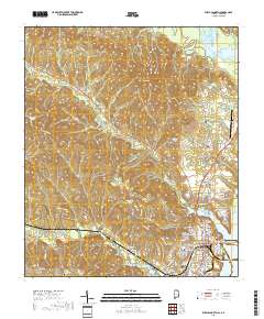 Eufaula North 2018 topographic map thumbnail
