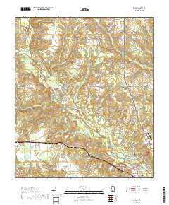 Flomaton 2018 topographic map thumbnail