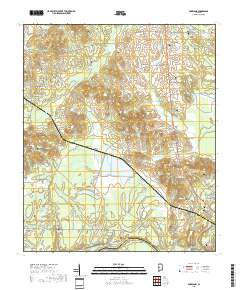 Forkland 2018 topographic map thumbnail