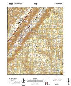 Fort Payne 2018 topographic map thumbnail
