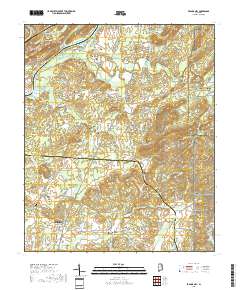 Francis Mill 2018 topographic map thumbnail