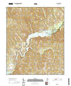Gantt 2018 topographic map thumbnail