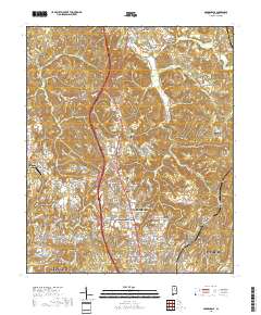 Gardendale 2018 topographic map thumbnail