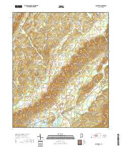 Gaylesville 2018 topographic map thumbnail