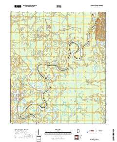 Ginhouse Island 2018 topographic map thumbnail