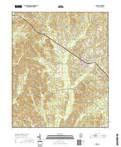 Gordo 2018 topographic map thumbnail