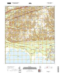 Grand Bay 2018 topographic map thumbnail