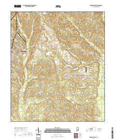 Greenville East 2018 topographic map thumbnail