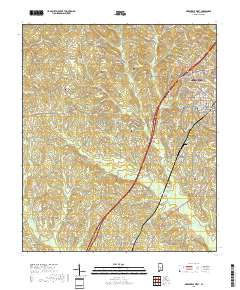 Greenville West 2018 topographic map thumbnail