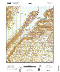 Guntersville 2018 topographic map thumbnail