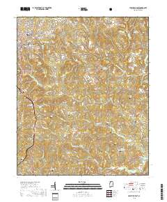 Haleyville East 2018 topographic map thumbnail