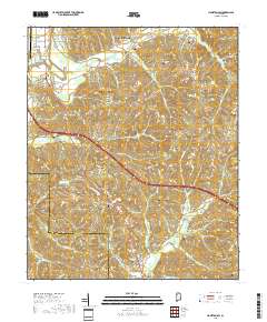 Hamilton SW 2018 topographic map thumbnail