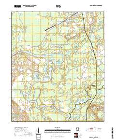 Aliceville South 2018 topographic map thumbnail