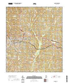 Andalusia 2018 topographic map thumbnail