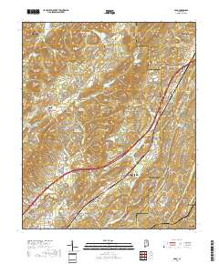 Argo 2018 topographic map thumbnail