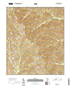 Baker Hill 2018 topographic map thumbnail
