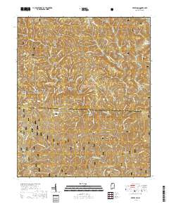 Bee Branch 2018 topographic map thumbnail