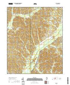 Belk 2018 topographic map thumbnail